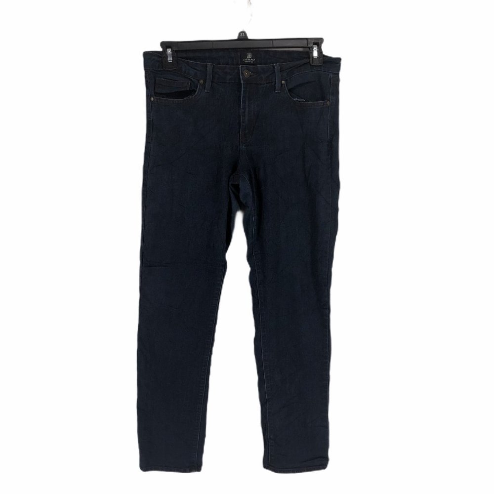 Just Black Womens Blue Skinny Jeans Juniors 31